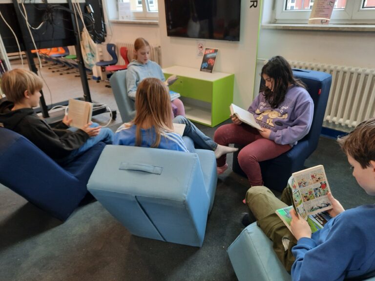 Der 5a-Bibliotheksausflug
